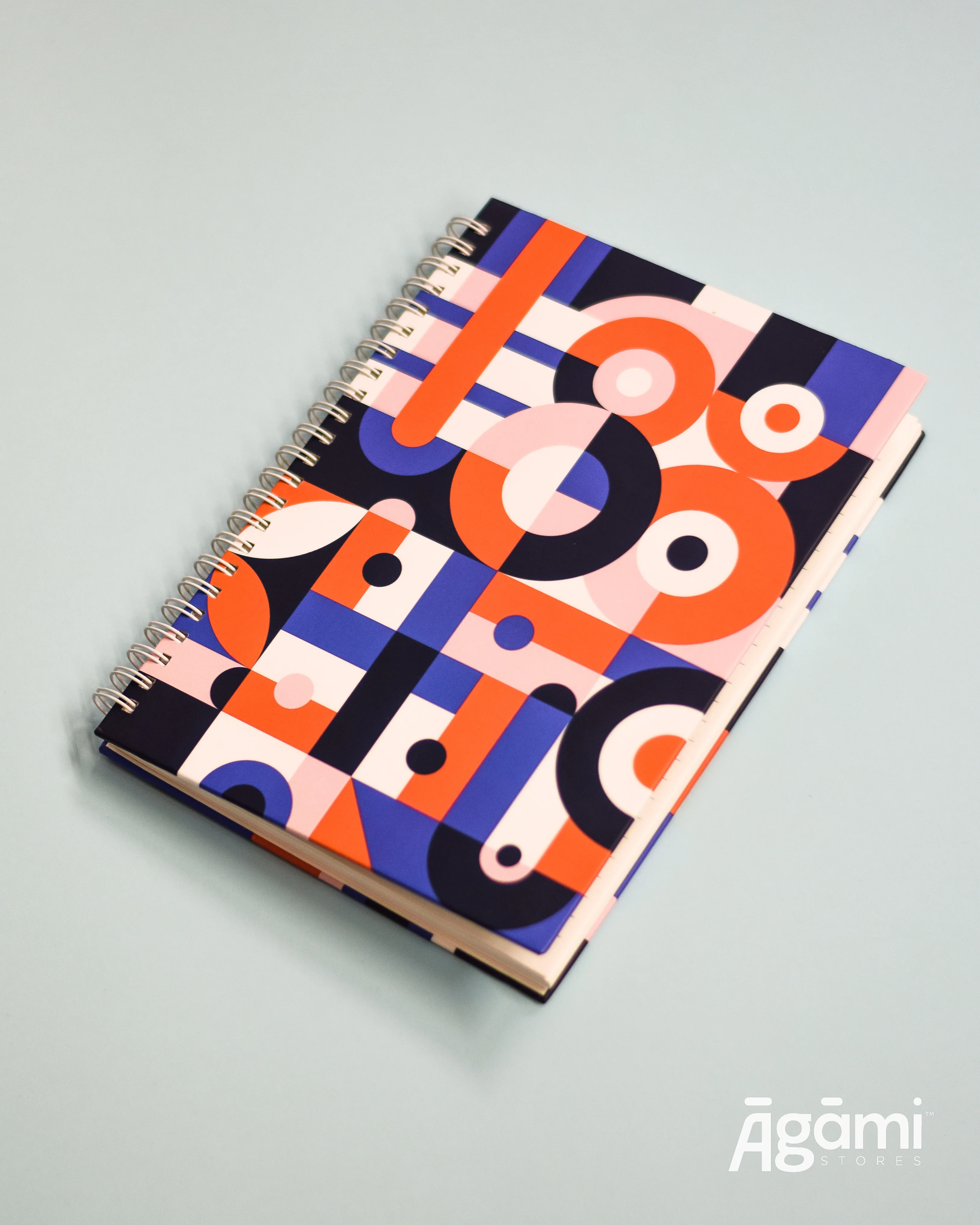 Sanatani Symbols A5 Spiral Notebook - Image 2