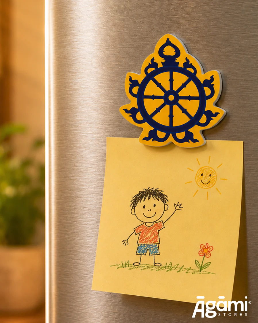 Shree Jagannath Nilachakra | Acrylic Fridge Magnet - Image 3