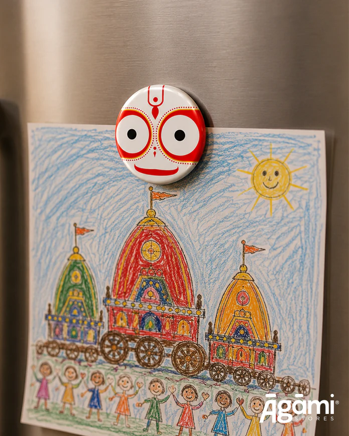 Balabhadraji | Pin Badge + Magnet - Image 2