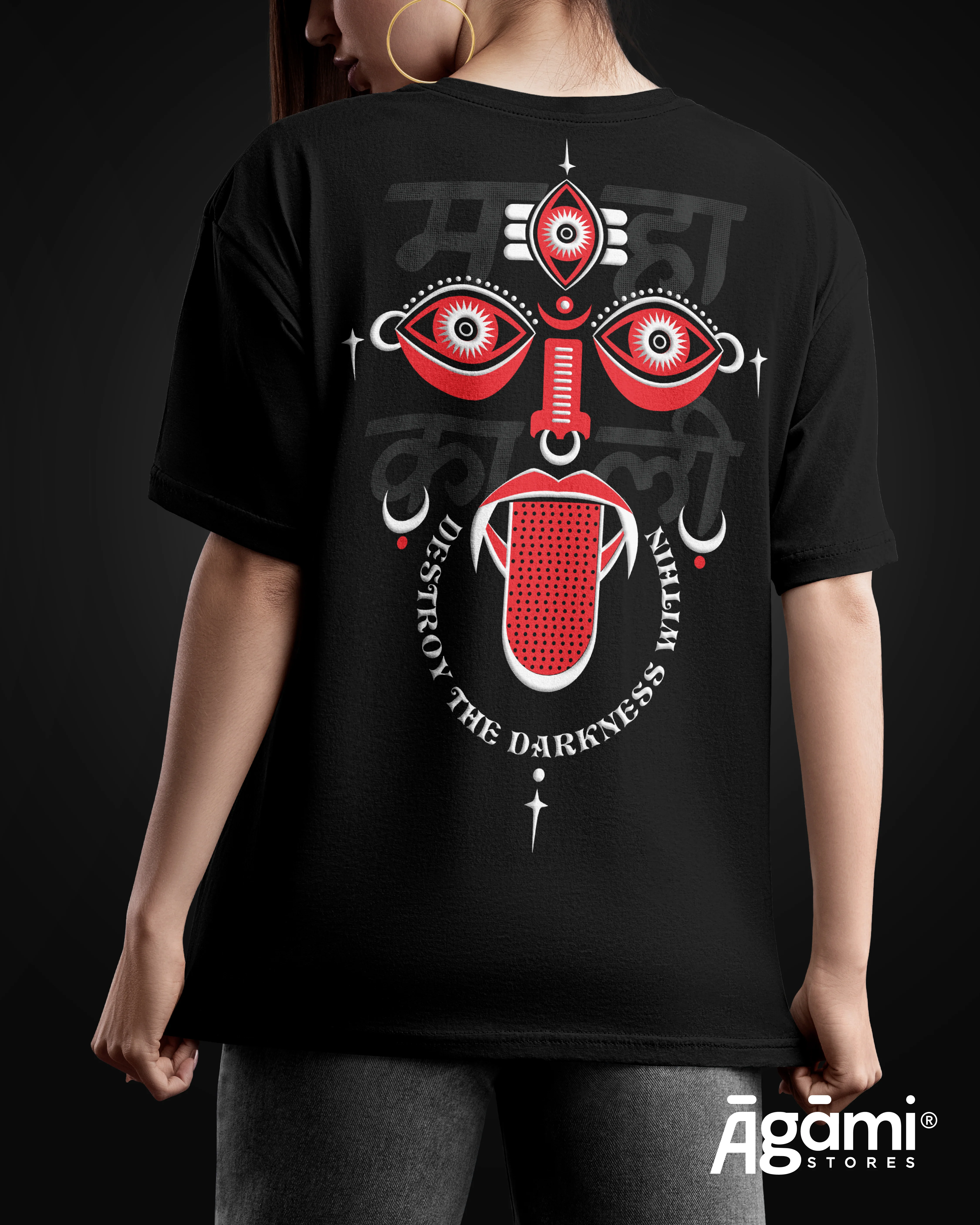 Mahakali Tshirt - Black - Image 4