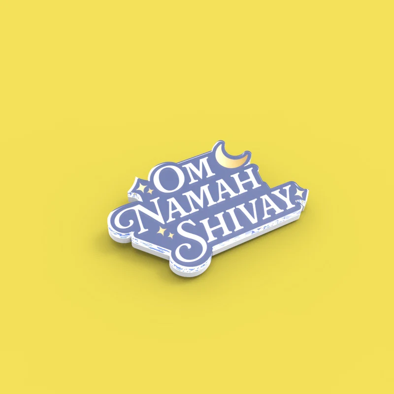Om Namah Shivay | Acrylic Fridge Magnet