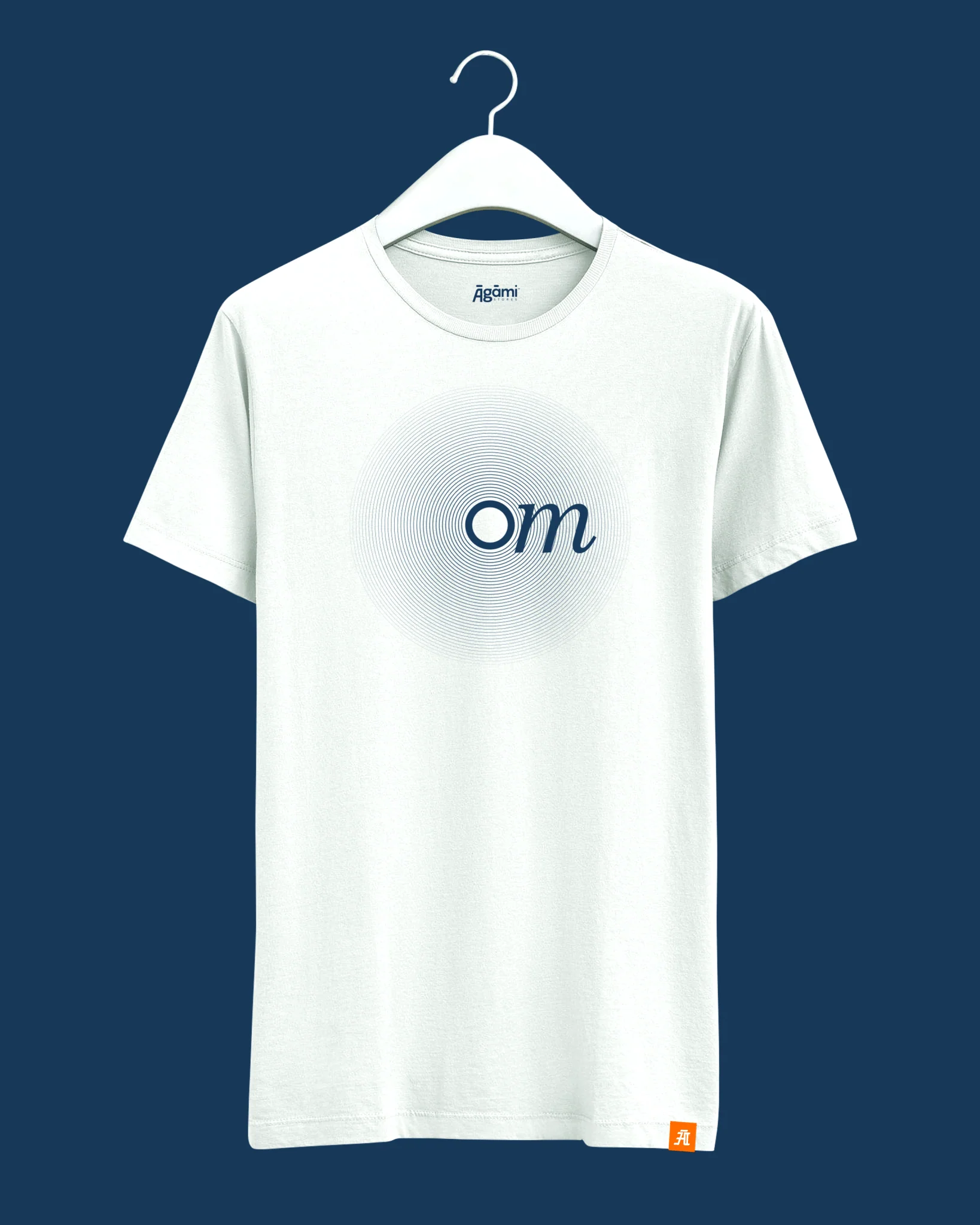 Om Vibes Tshirt - White - Image 7