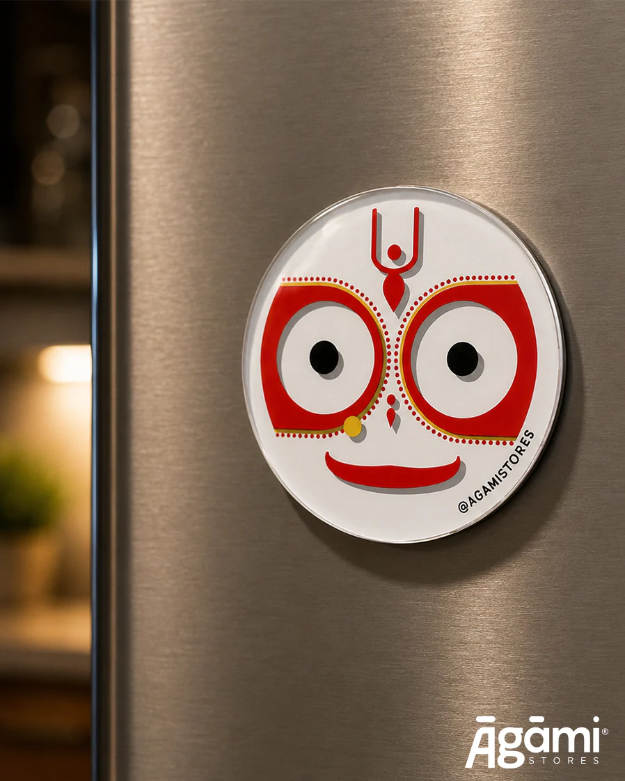 Balbhadra's Face | Fridge Magnet - Image 2
