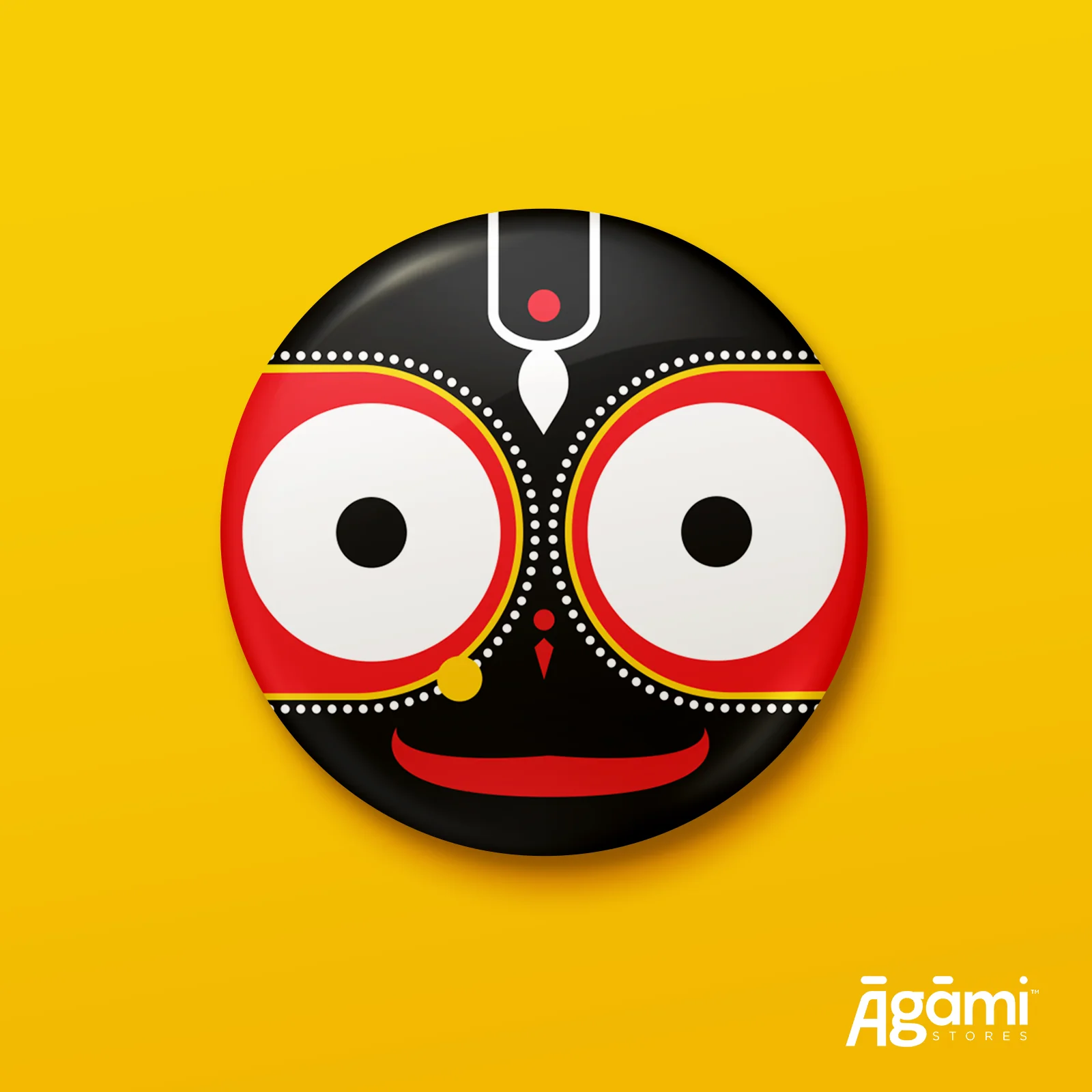 Shree Jagannathji | Pin Badge + Magnet