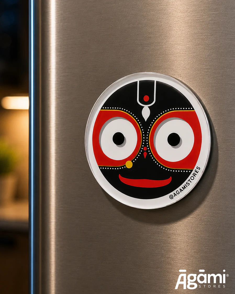 Jagannathji's Face | Fridge Magnet - Image 2