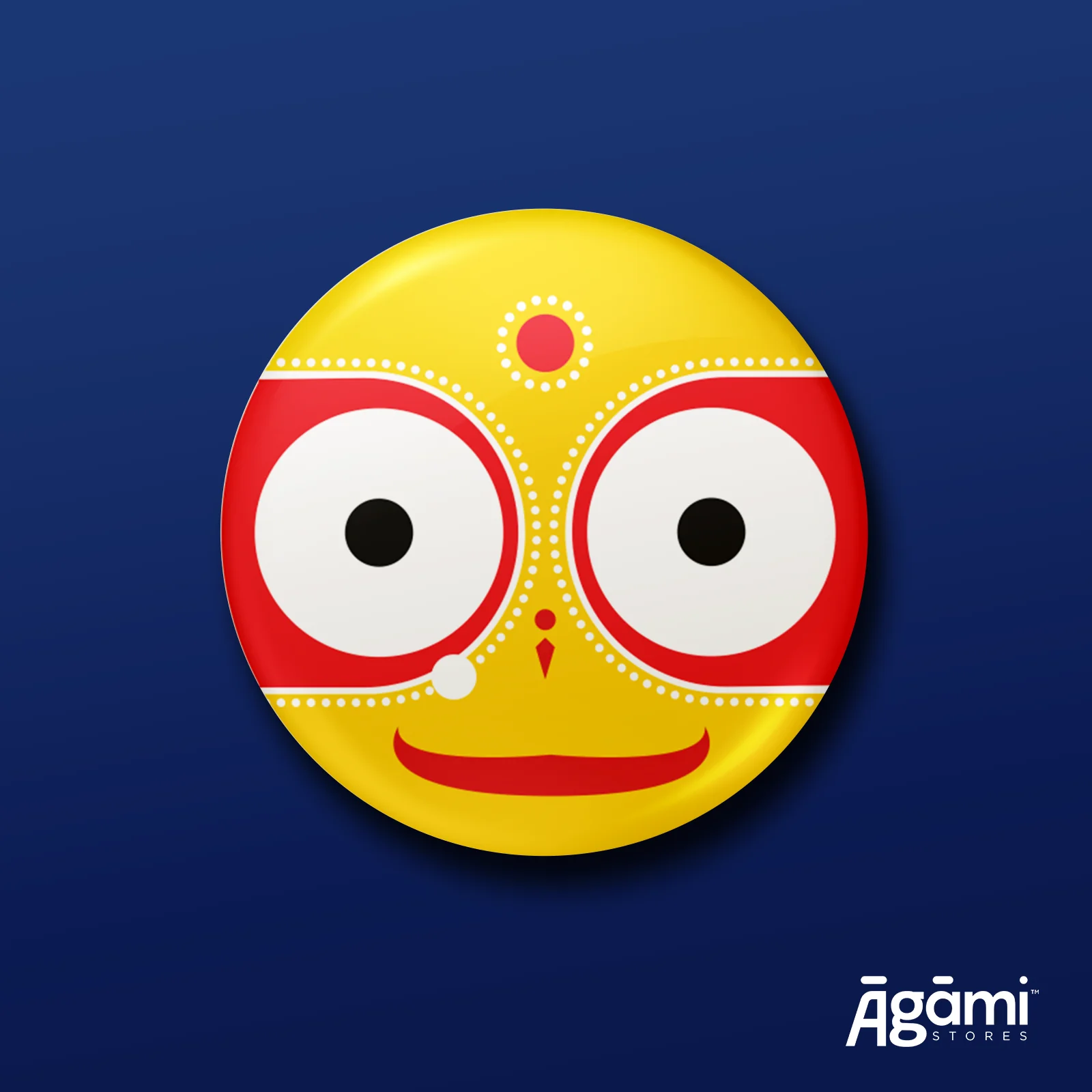 Shubhadraji | Pin Badge + Magnet