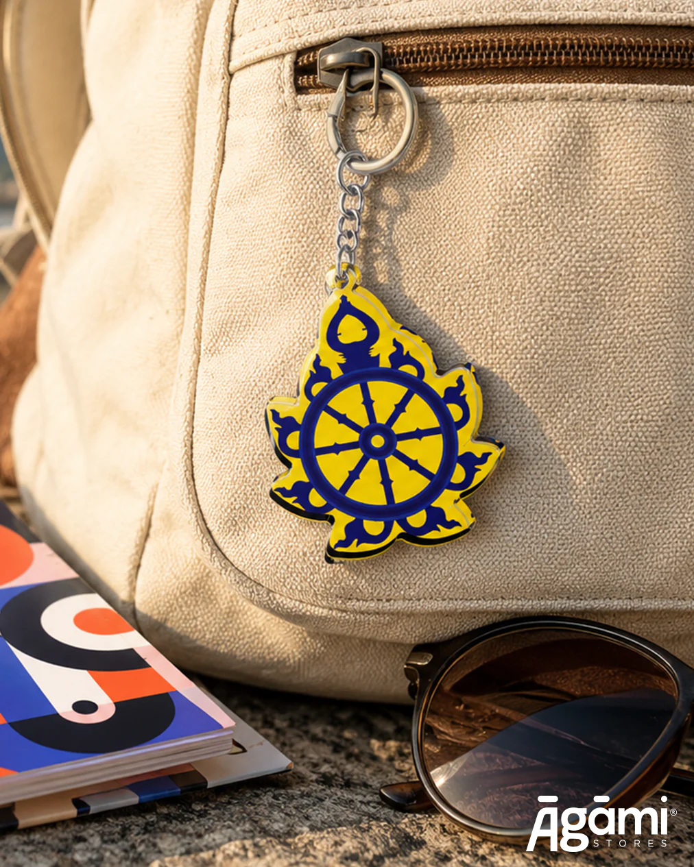Shree Jagannath Nilachakra | Acrylic Keychain