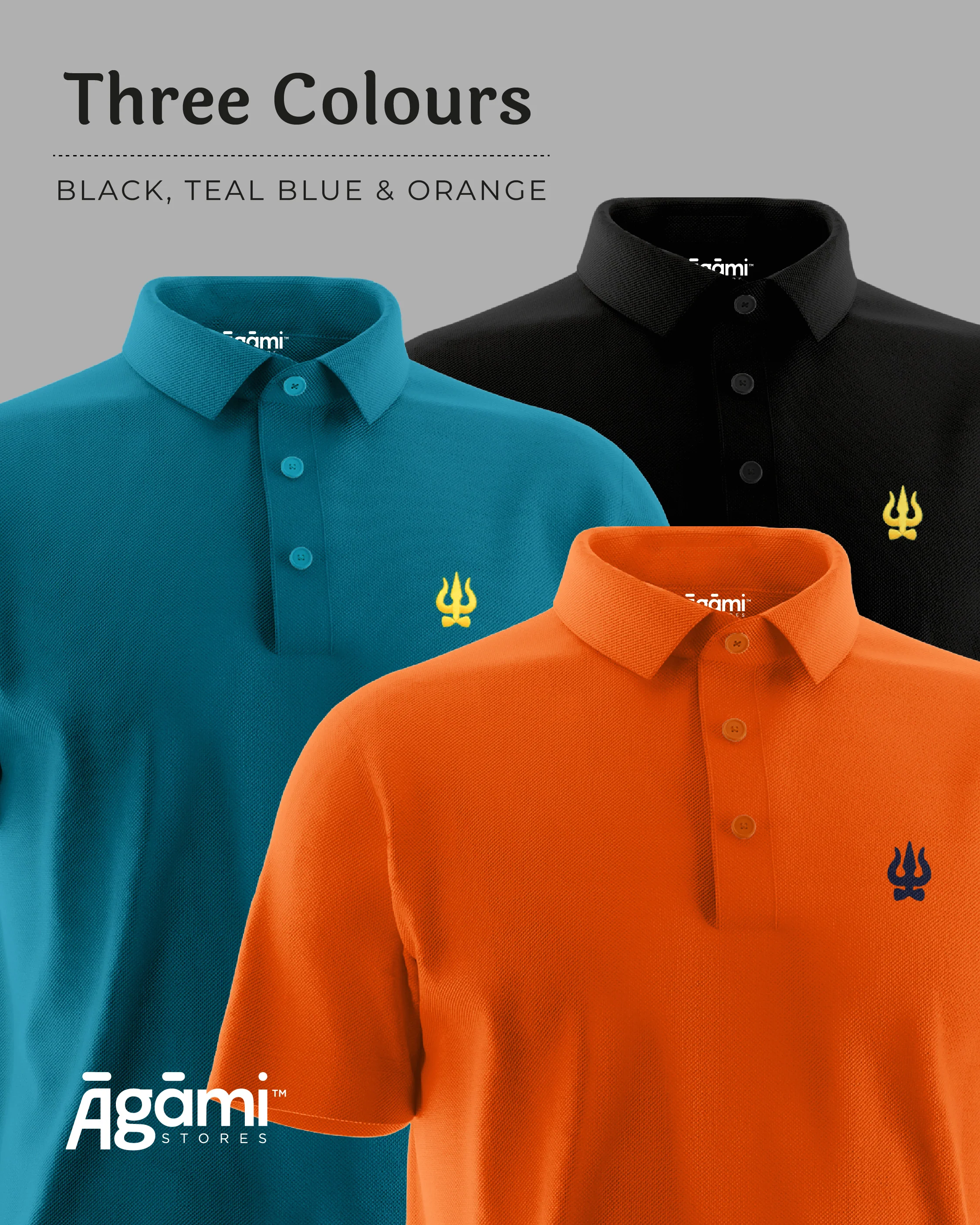 Trishul Polo Neck - Black - Image 6